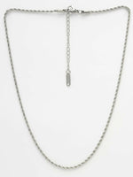 Thumbnail for NVR Women German Silver Oxidised Chain - Distacart