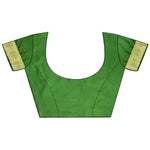 Thumbnail for Joban Fashion Green Paisley Soft Silk Banarasi Saree - Distacart
