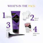 Thumbnail for Cosglam Semi Permanent Hair Color for Women & Men (#62 Midnight Violet) - Distacart