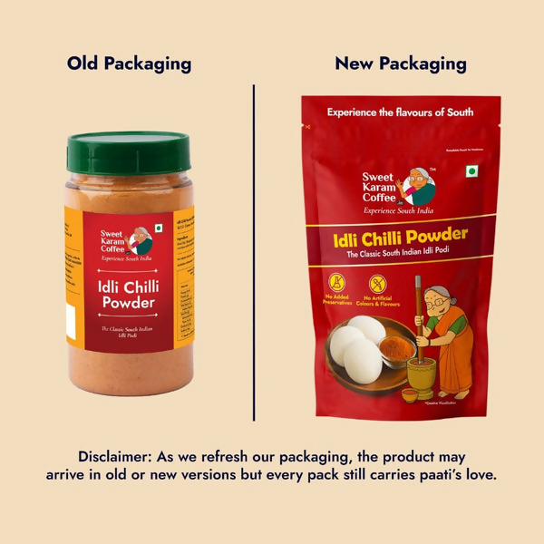 Sweet Karam Coffee Idli Powder (Chilli Gun powder) - Distacart