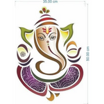 Thumbnail for Rangoli White Glossy Vinyl Wall Sticker Premium Self-Adhesive Waterproof Decorative Wall Decal