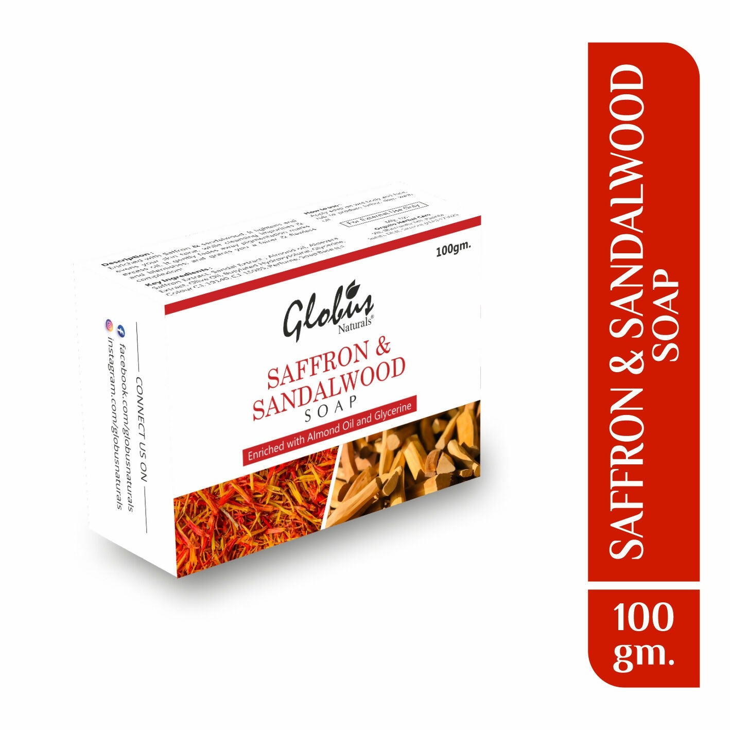 Globus Naturals Sandalwood Soap - Distacart