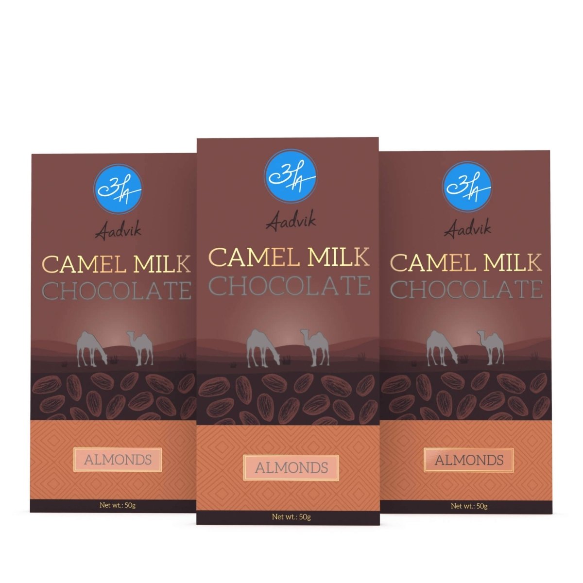 Aadvik Camel Milk Chocolates With Almonds - Distacart