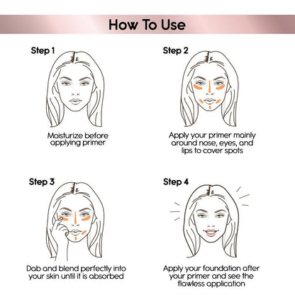 Kay Beauty Colour Correcting Primer - Orange - Distacart
