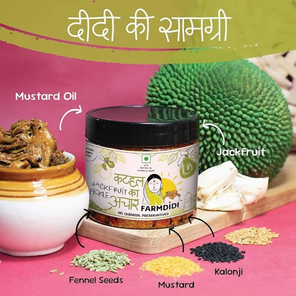 FarmDidi Jackfruit Pickle - Distacart