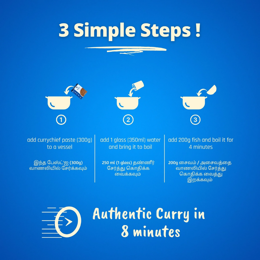 CurryChief 5 Minute Fish Curry - Distacart