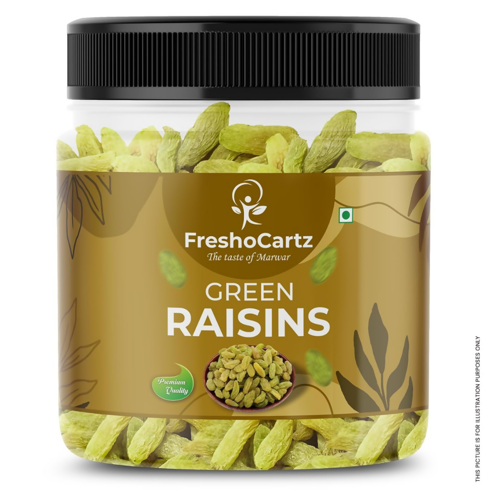 FreshoCartz California Almonds & Green Raisins Combo - Dista
