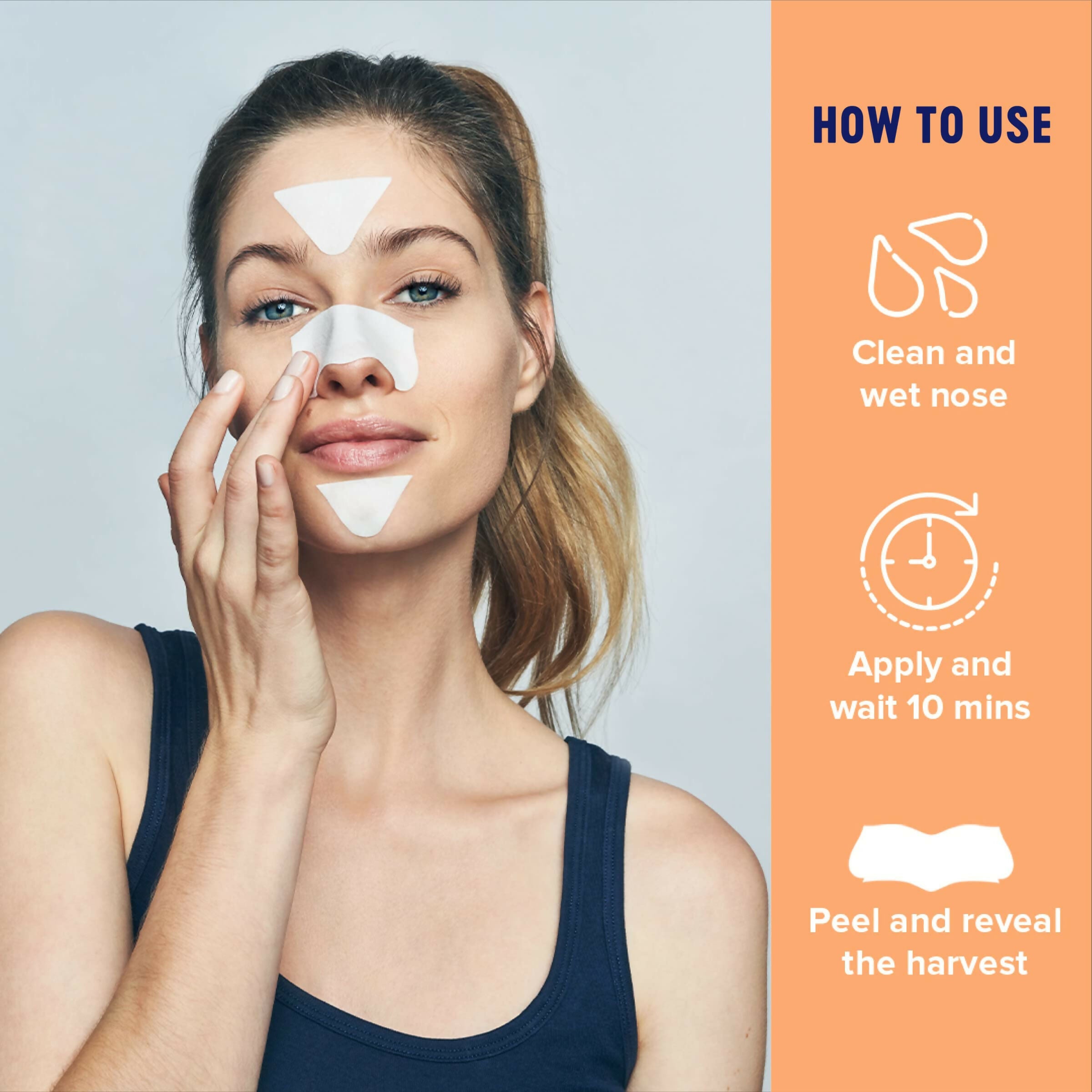 Biore Blackhead Eliminating Targeted Pore Strips - Distacart