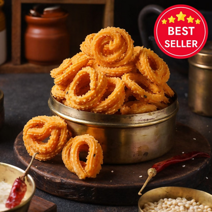 Sweet Karam Coffee Andhra Murukku (Classic Crunch) - Distacart