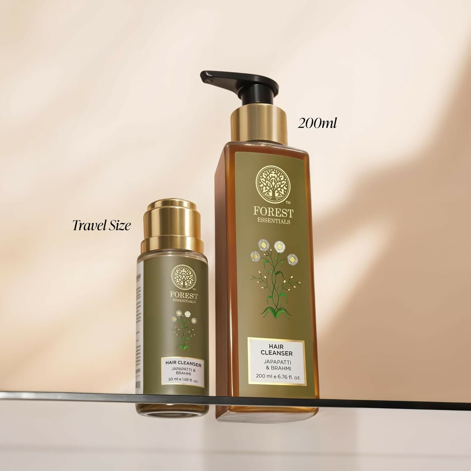 Forest Essentials Hair Shampoo Cleanser Japapatti & Brahmi - Distacart