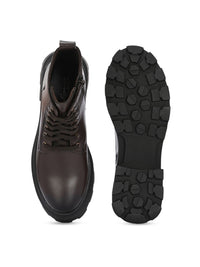 Thumbnail for Delize Women High-Top Lace-Ups Winter Boots