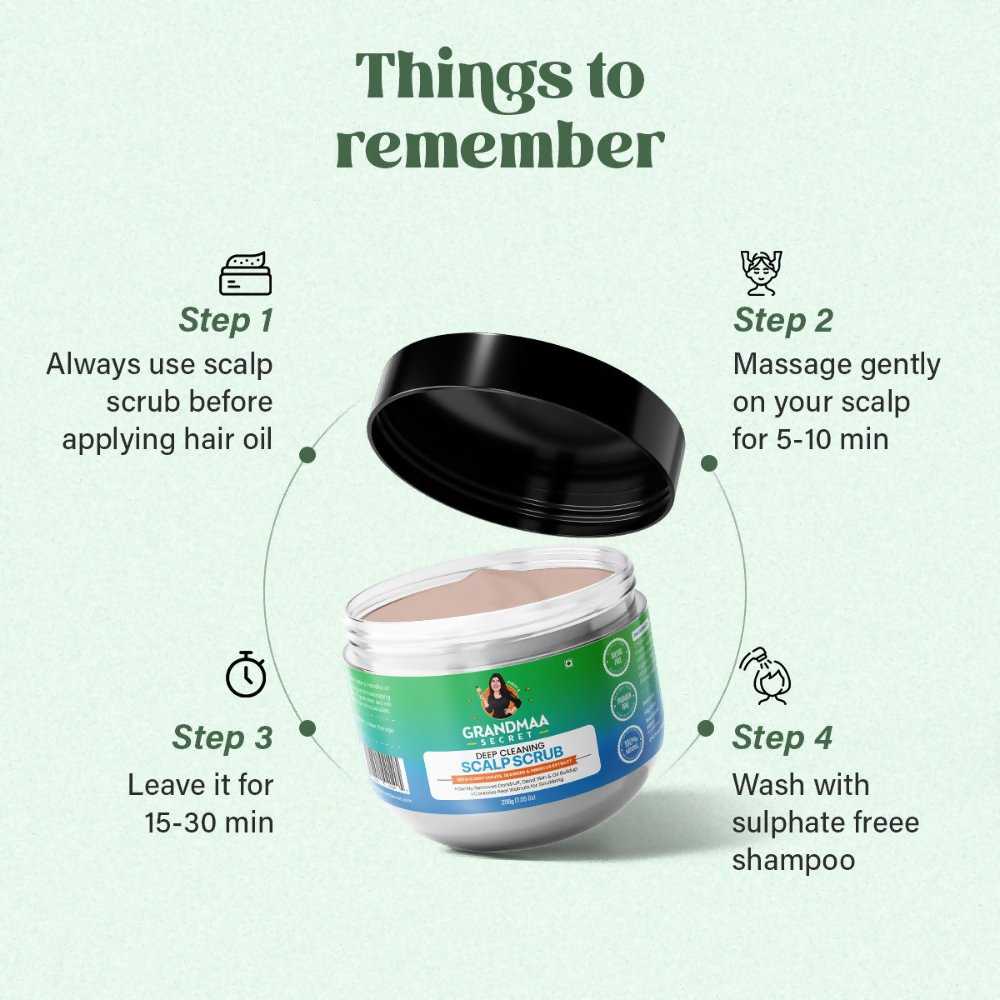 Nidhi's Grandmaa Secret Scalp Scrub