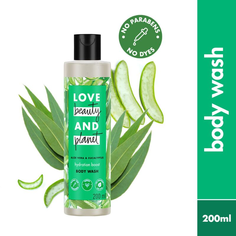 Love Beauty And Planet Aloe Vera & Eucalyptus Refreshing Body Wash - Distacart