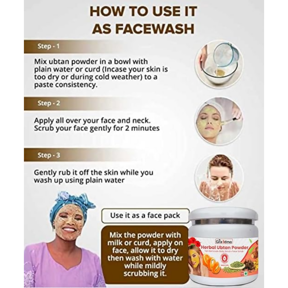By Grandma Skin Brightening Face Pack/Bath Powder - Distacart
