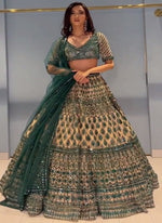 Thumbnail for Lehenga Mart Glamorous Designer Lehenga Choli for Bridal and Bridesmaids Wedding Wear Choli - Distacart