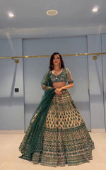 Thumbnail for Lehenga Mart Glamorous Designer Lehenga Choli for Bridal and Bridesmaids Wedding Wear Choli - Distacart