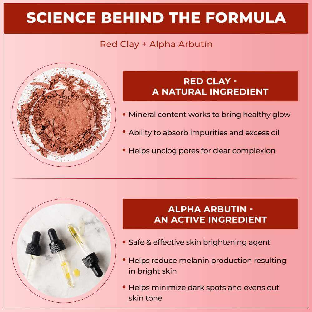 TYC Red Clay Face Mask - Dista