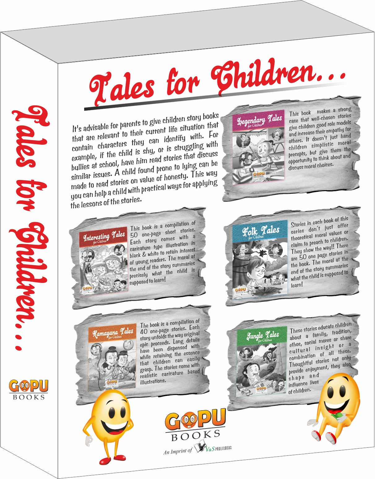 Children Tales (5 Book Set) by V&S Editorial Board - Dista