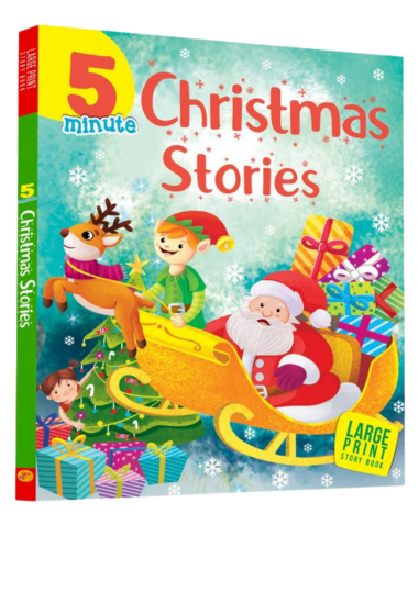 Story Book: 5 Minute Christmas Stories - Om Books - Distacart