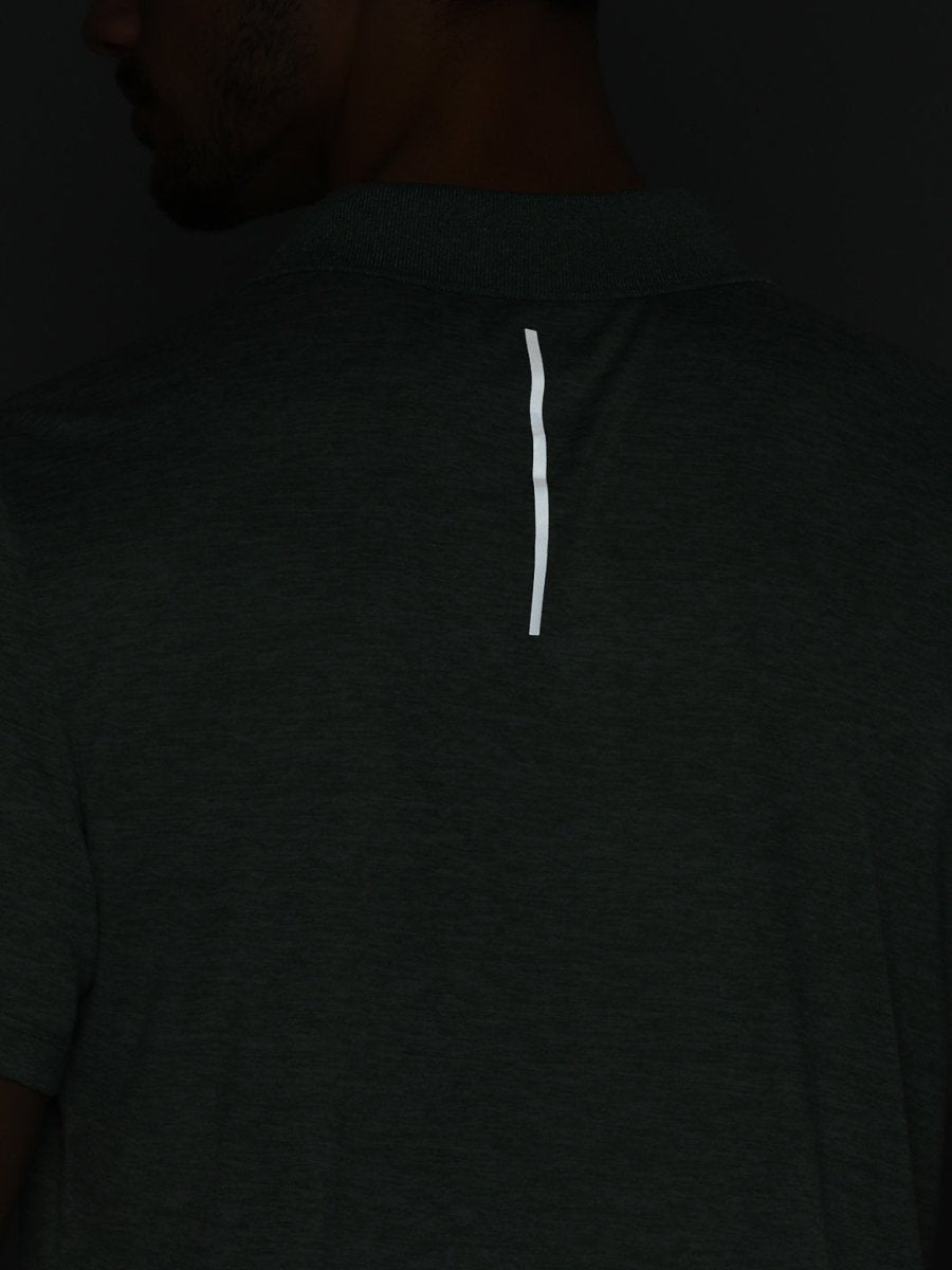 Alcis Men Polo Collar Anti Static Slim Fit Sports T-shirt - Distacart