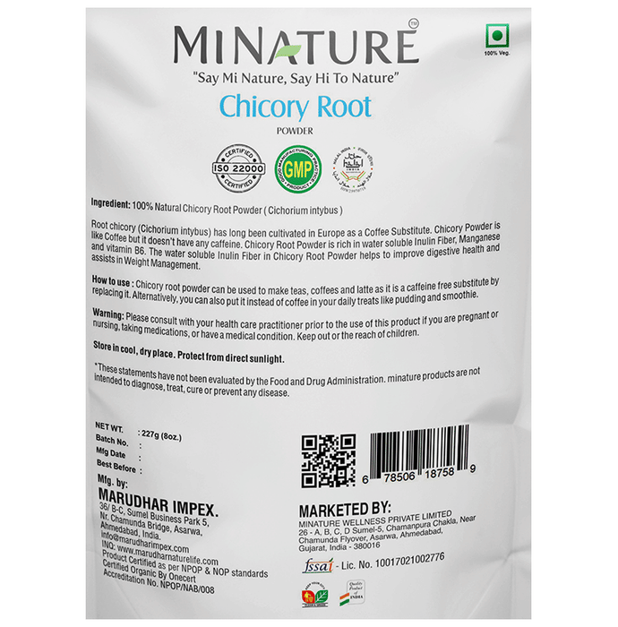 Minature Chicory Root Powder