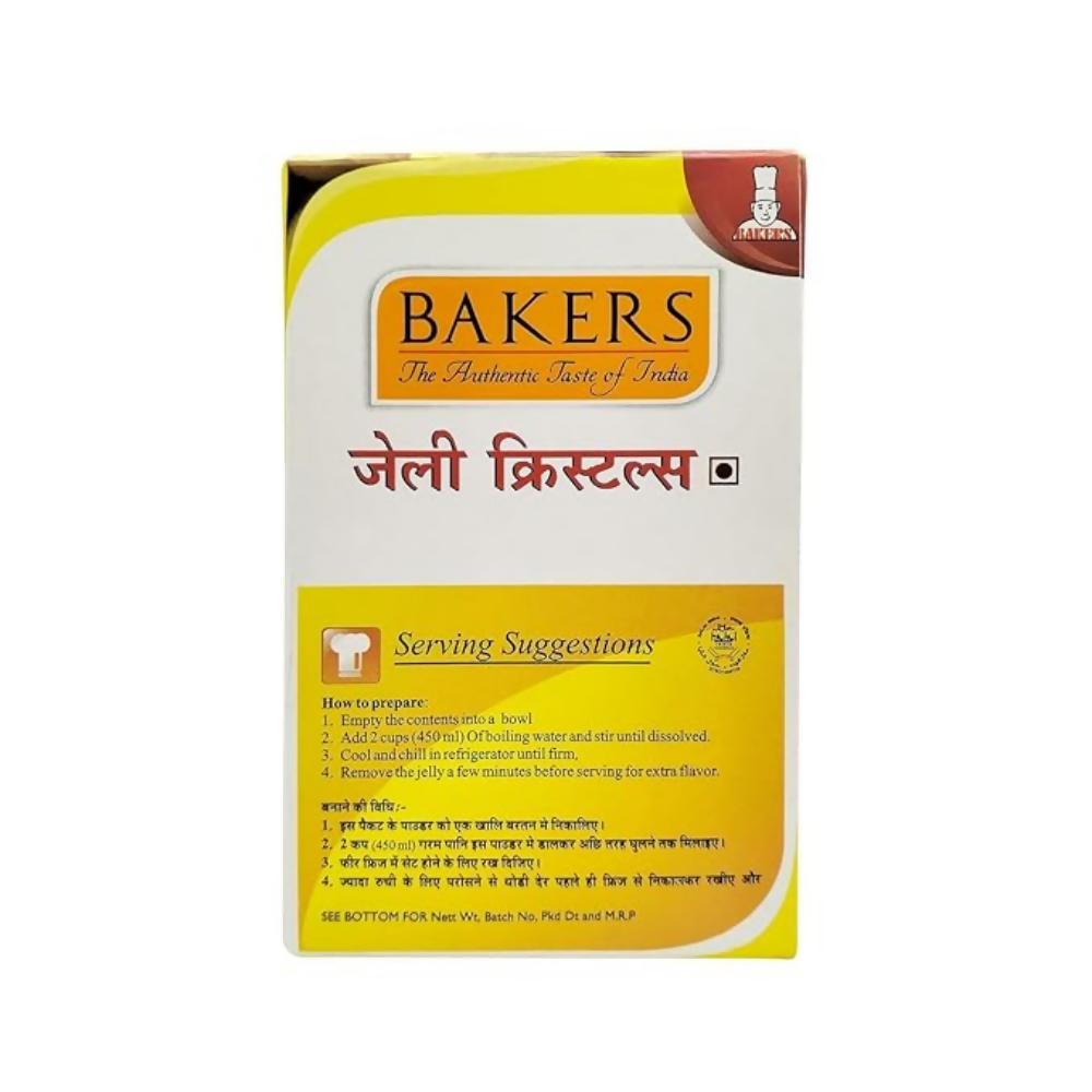 BAKERS Jelly Crystals (Gelatin Dessert) - Lemon - Dista