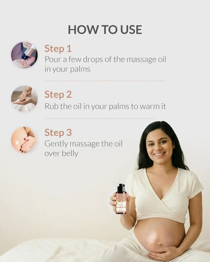 AreoVeda Natural Belly & Body Oil - Distacart