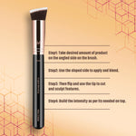 Thumbnail for Miss Claire M45 - Angled Blending Brush - Rose Gold