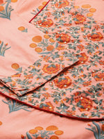 Thumbnail for Anouk Pure Cotton Floral Printed Sequinned Kurta with Trousers & Dupatta - Distacart