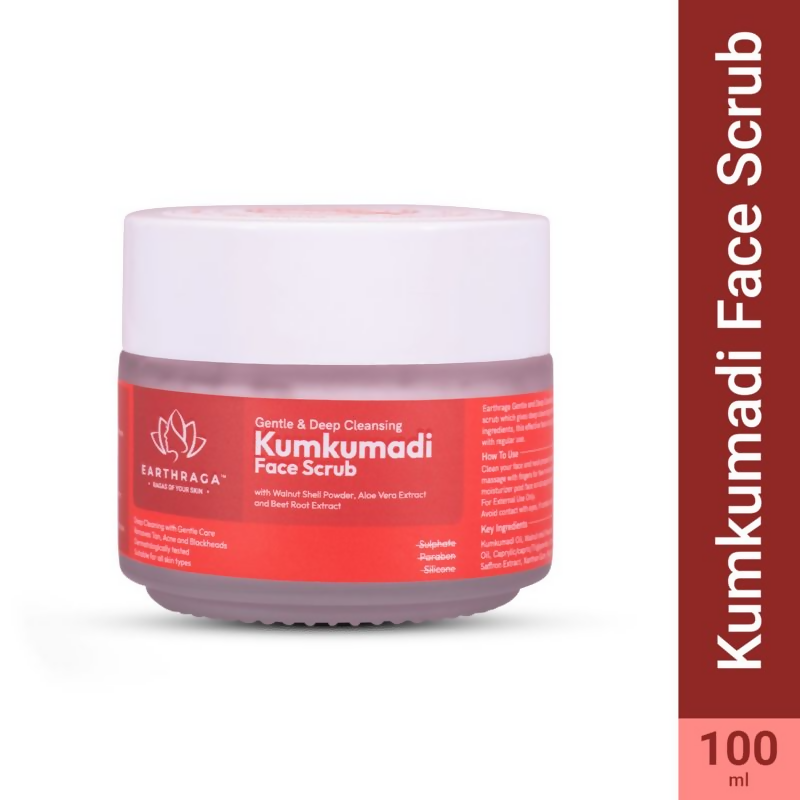 Earthraga Kumkumadi Face Scrub - Distacart