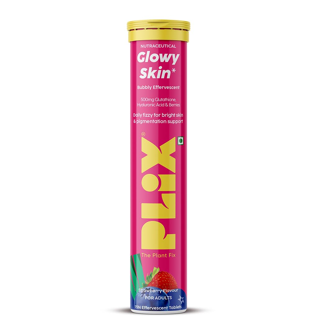 PLIX The Plant Fix Skin Hydration Combo - Hyaluronic Acid And Skin Glow Glutathione - Distacart