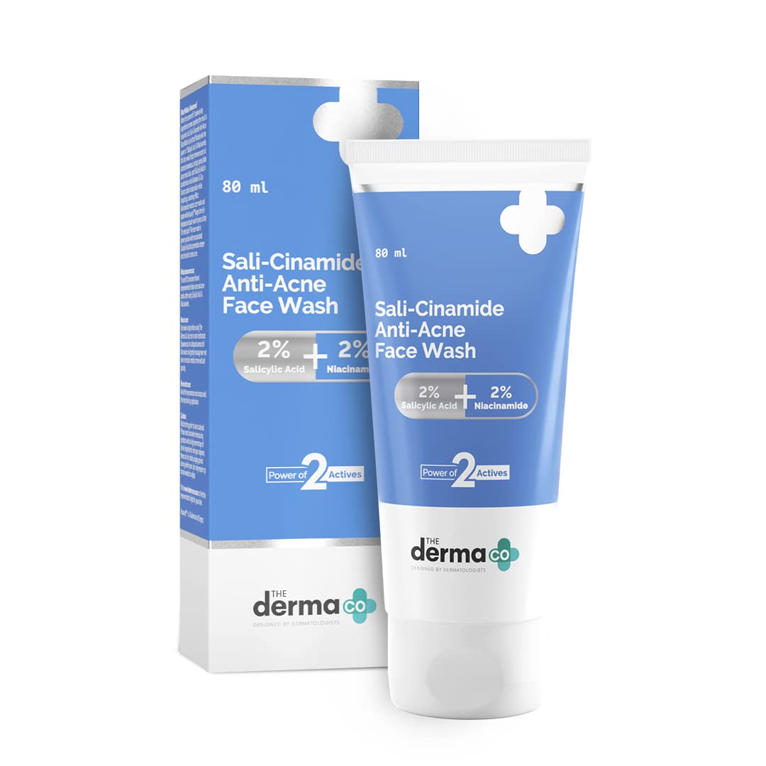 The Derma Co Sali-Cinamide Anti-Acne Face Wash - Distacart