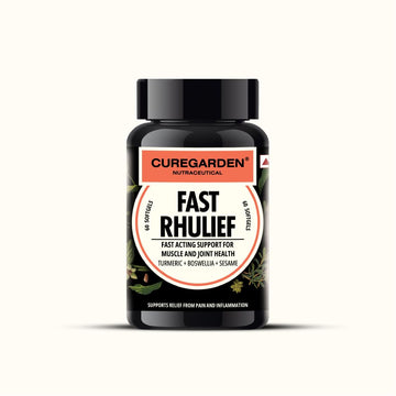 Curegarden Natural Rhulief Softgels - Distacart