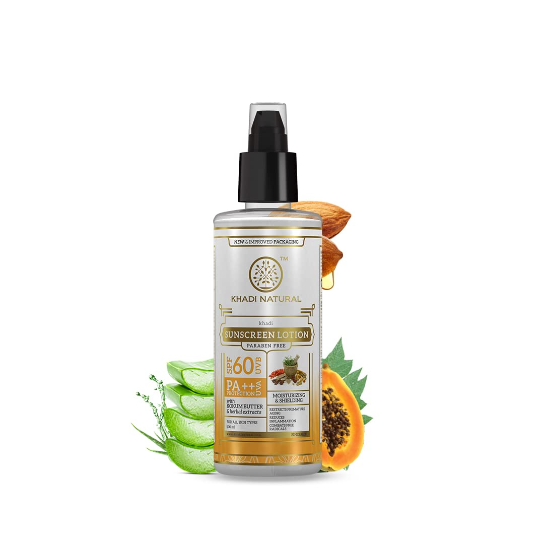 Khadi Natural Moisturising Sunscreen Lotion SPF 60 - Dista