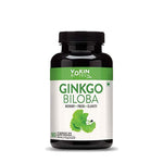 Thumbnail for Vokin Biotech Ginkgo Biloba with Brahmi Boosts Concentration & Learning Activities 90 Capsules