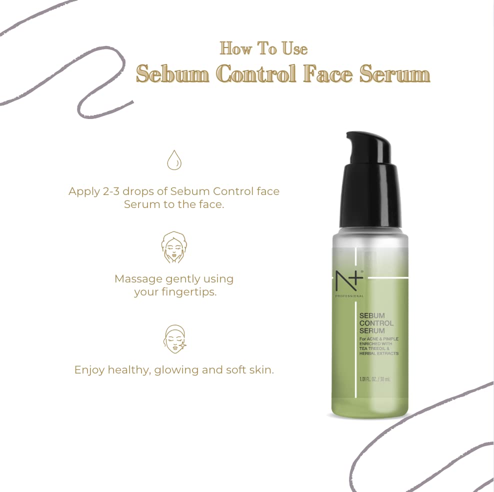 N Plus Professional Sebum Control Face Serum - Distacart