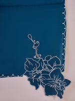 Thumbnail for Joban Fashion Teal Silk Embroidery Readymade Kurta Set - Distacart