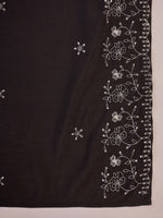 Thumbnail for Joban Fashion Black Silk Embroidery Readymade Kurta Set - Distacart