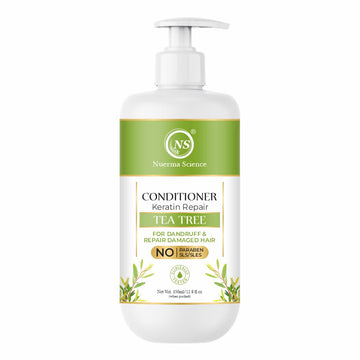 Nuerma Science Keratin Repair Tea Tree Hair Conditioner for Dandruff & Repair Damaged Hair - Distacart