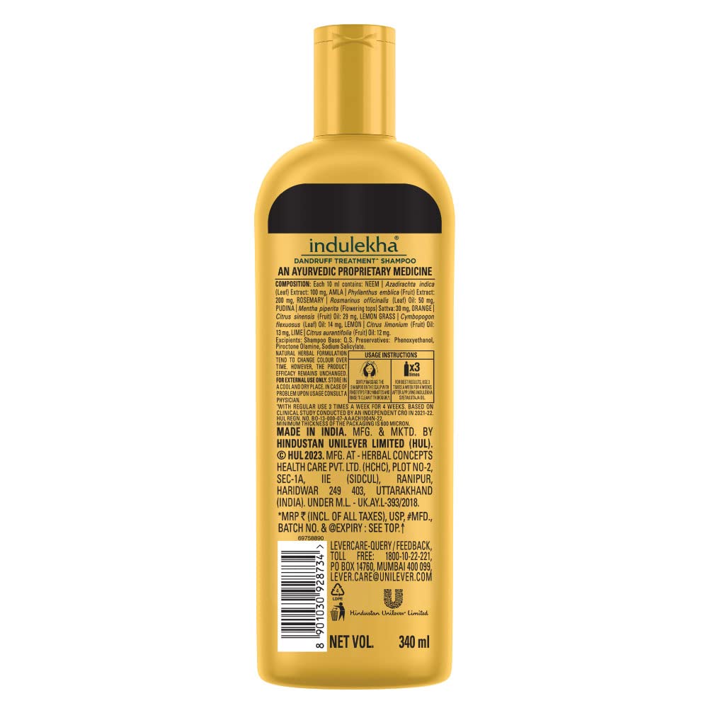 Indulekha Dandruff Treatment Shampoo