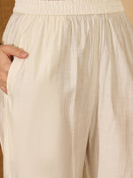 Thumbnail for Joban Fashion Off White Silk Embroidered Readymade Kurta Set - Distacart