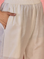 Thumbnail for Joban Fashion Off White Silk Embroidered Readymade Kurta Set - Distacart