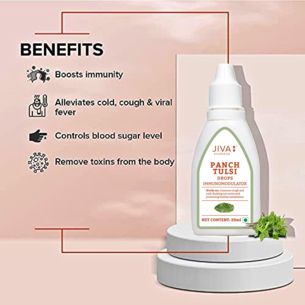Jiva Ayurveda Tulsi Drops