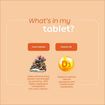 Thumbnail for Arth Bone Health Supplement With Coral Calcium (1000 Mg) & Vitamin D3 Tablets (600 Iu)
