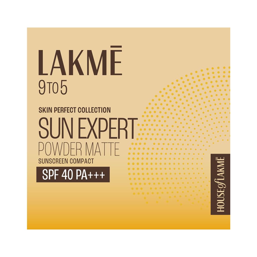 Lakme Sun Expert Ultra Matte Compact, SPF 40 (PA+++) - Distacart