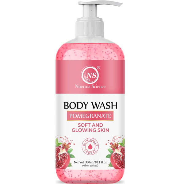 Nuerma Science Pomegranate Body Wash | For Soft & Glowing Skin - Distacart