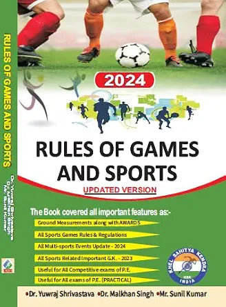 Rules of Games and Sports 2024 (Updated Version)      Paperback – 1 January 2023 - Dista