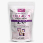 Thumbnail for Vokin Biotech Collagen Powder Supplement with Peptides Hair, Nails, Joints and Bones (200 g)