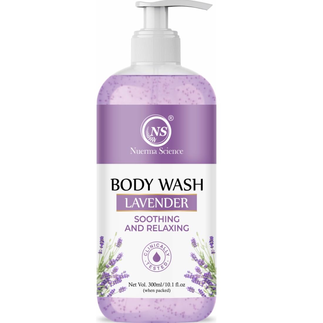 Nuerma Science Lavender Body Wash | For Soothing & Relaxing Body - Distacart