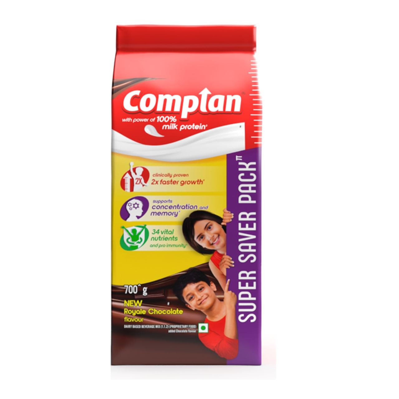 Complan Nutrition and Health Drink Royale Chocolate Refill - Distacart